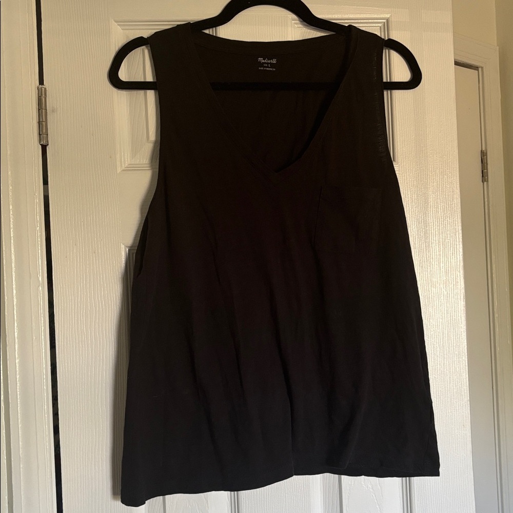 Madewell Charcoal Crew Neck Tee